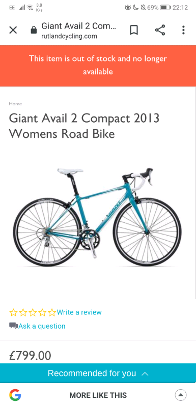 giant avail 2 2013